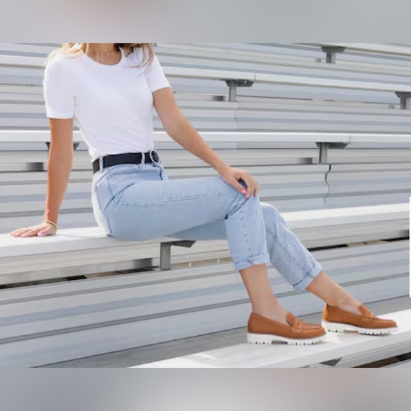 New Journee Collection Kenly Penny Loafers Slip On Shoes Brown Size 6.5 - Picture 3 of 11